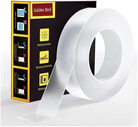 Golden Bird Clear Double Sided Mounting Tape Heavy Duty Meter