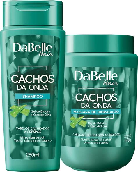 Kit DaBelle Hair Cachos da Onda Duo Diário Tudo que eu AMO