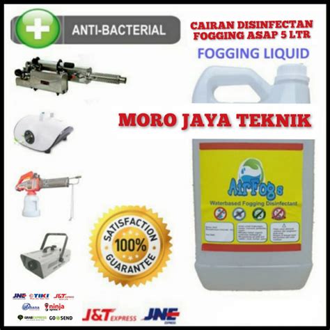 Jual Cairan Disinfectant 5 Liter Cairan Liquid Hot Fogging Asap Tebal