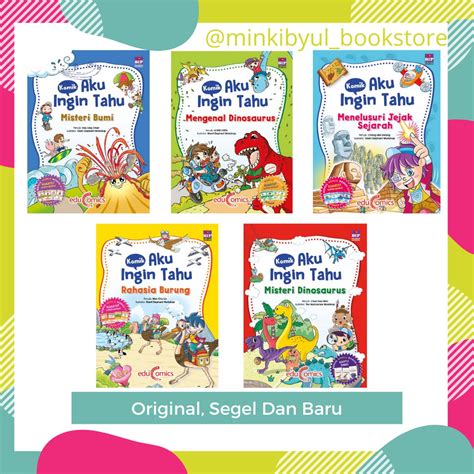 Jual Buku Komik Aku Ingin Tahu Misteri Bumi Mengenal Dinosaurus