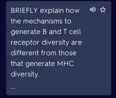 Solved BRIEFLY explain howthe mechanisms to generate B ﻿and | Chegg.com