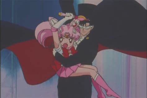 Sailor Mini Moon And Tuxedo Mask Sailor Moon Photo