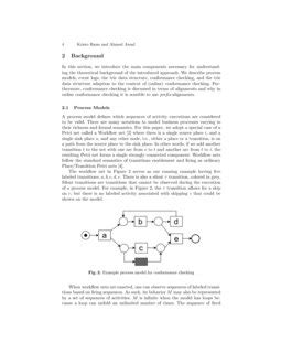 I Will Survive An Online Conformance Checking Algorithm Using Decay