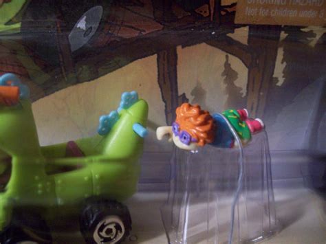 The Rugrats Hot Wheels Action Pack Figures Reptar Wagon Tommy Baby Dil Chuckie