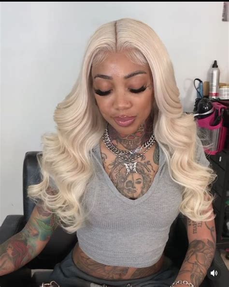 Hair Laid Pin Kjvougee ‘ 🥥 Blonde Hair Black Girls White Blonde