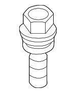 2015-2017 Volkswagen Touareg Wheel Bolt WHT-001-964-A | vwpartscenter