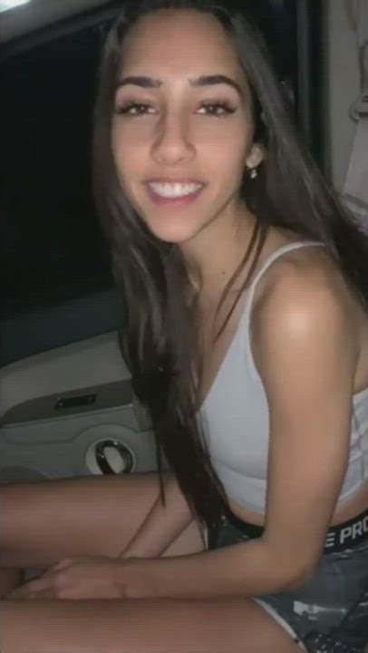 College Student Making Tiktok Content Nude Latina Teen Cum Dripping