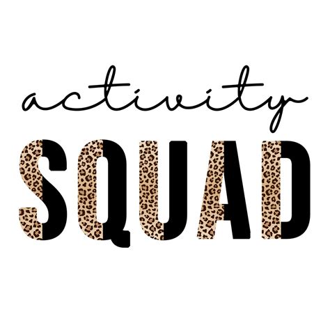 Activity Squad Activity Png Activity Svg Activity Director