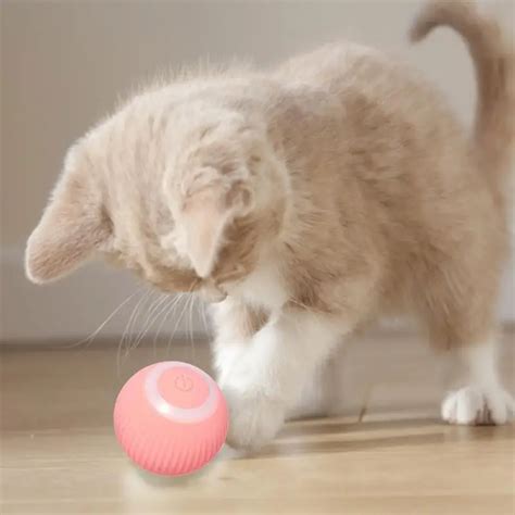 Bola Rolante Autom Tica El Trica Para Gatos Smart Cat Toys Brinquedos