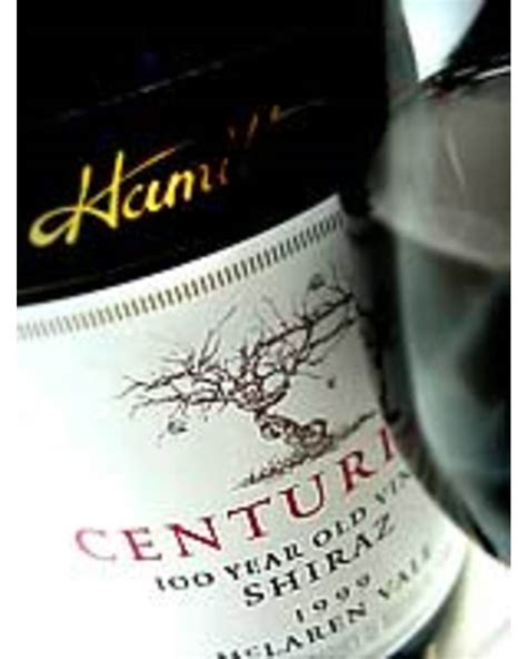 Hamilton Centurion Year Old Vines Shiraz Nicks Wine Merchants