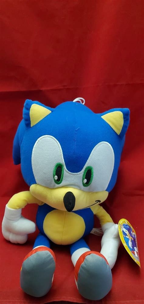 Sonic the Hedgehog 30th Anniversary Sonic Blue Plush 18” NEW with Tags Sega | eBay in 2022 ...