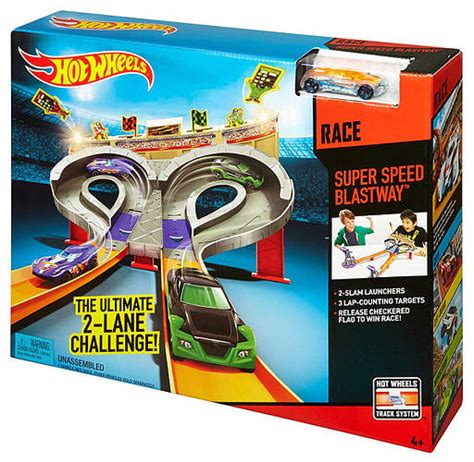 Трек Хот Вілс Божевільні гонки Оригінал Hot Wheels Super Speed Blastway ...