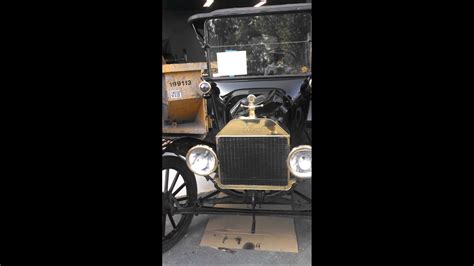 A 1915 Model T Start Up Using The Hand Crank Youtube