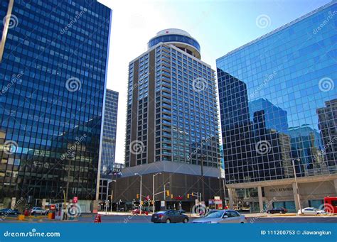 Marriott in Ottawa Downtown, Canada Editorial Stock Photo - Image of ...