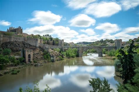 Bridge of San Martin, Toledo (Spain) Stock Photo - Image of martin ...