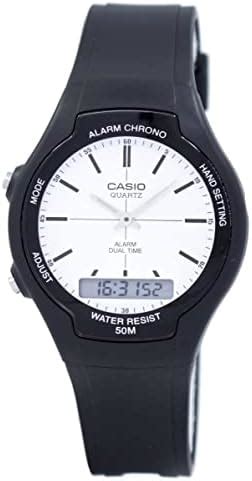 Casio Dual Time Alarm Quartz Analog Digital Aw H Ev Aw H Ev Men S