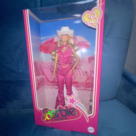 Barbie The Movie Collectible Doll Margot Robbie In Pink Western