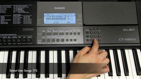 Casio Ct X Midi Recorder Single Track Youtube