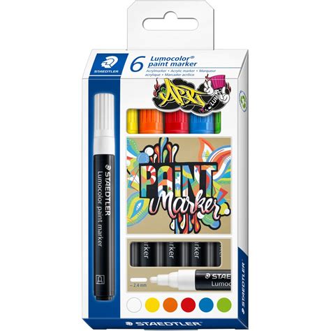 Staedtler Lumocolor Paint Marker Pack Big W