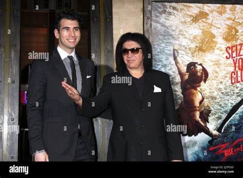 Los Angeles Mar 4 Nick Simmons Gene Simmons At The 300 Rise Of An