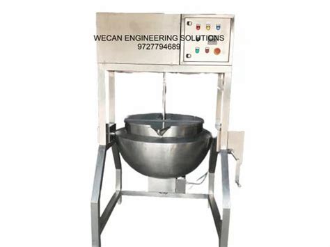 Stainless Steel Manual Tilting Paste Kettle At Rs In Kheda Id