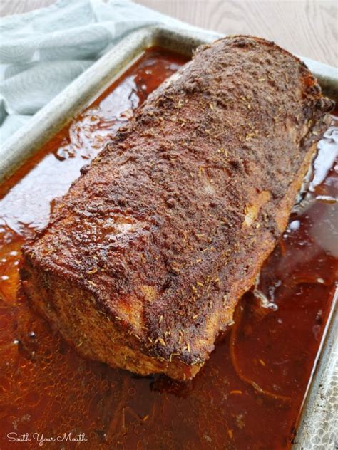 Perfect Pork Loin With Effortless Au Jus In 2024 Pork Loin Au Jus Pork Roast Recipes