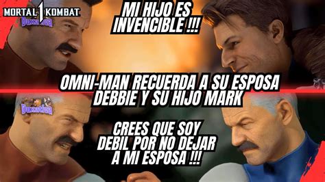 Omni Man Recuerda A Su Esposa Debbie Y Su Hijo Mark Dialogos Mortal