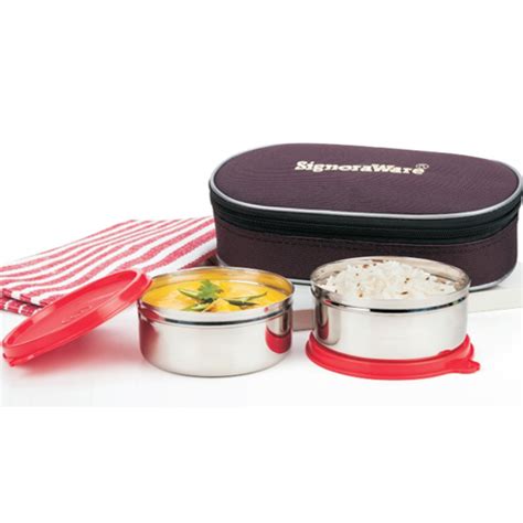 Tupperware Lunch Boxes - Tupperware Tiffin Box Latest Price, Dealers ...