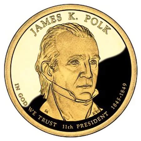 2009-S James K Polk Presidential Dollar | Collectible Presidential ...