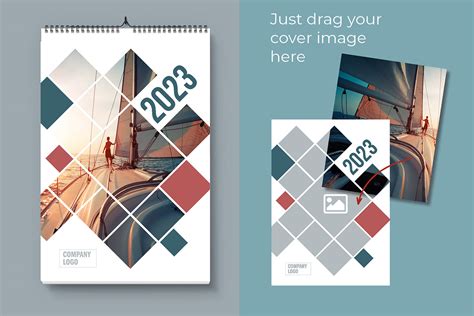 Wall CALENDAR InDesign Template 2023 on Behance