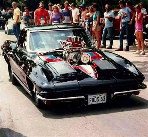 Rod Saboury Blown Pro Street 1963 Corvette 468ci Big Block Chevy Arias Pistons Cam Dynamics