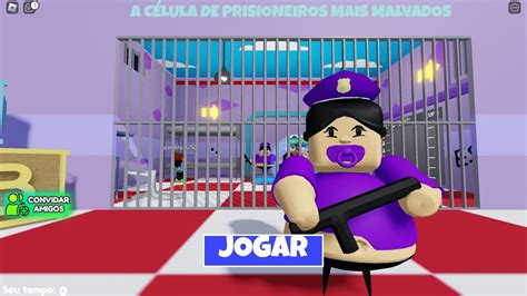 Escape da Prisão do Babê Policial Barrys Prison no Roblox YouTube