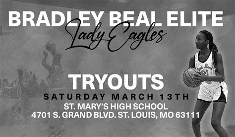 Tryouts For Lady Eagles Announced Bradley Beal Elite