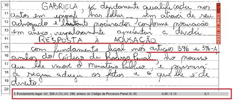 An Lise De Uma Pe A Pr Tica Da Oab Nota Blog Exame De Ordem