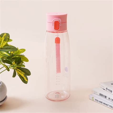 Jual Ataru 1 Ltr Botol Minum Tritan Dengan Strap Pink Terbaru Ruparupa