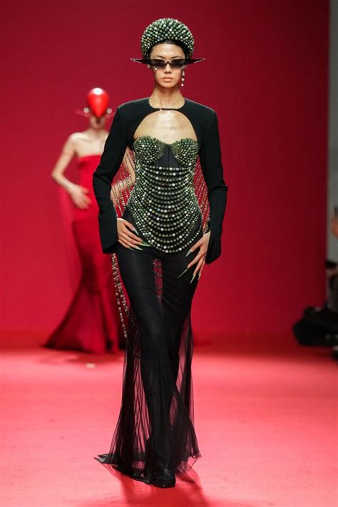 Robert Wun Does Horror Couture Complete With Bejeweled Blood And