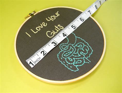 I Love Your Guts Anatomy Embroidery Hoop Art Etsy Flickr