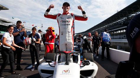 Hunter McElrea wins Indy NXT race at IMS road course | wthr.com