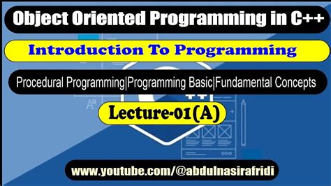 Lecture A Programming Fundamentals In C C Variable Data Types