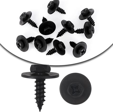 Amazon Gistilli Pcs Fender Liner Bumper Cover Screw Bolt