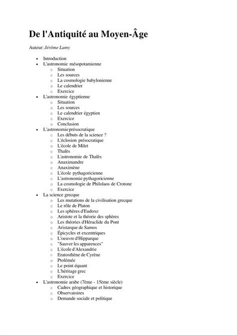 Pdf Cosmologie De L Antiquit Au Moyen Age Dokumen Tips