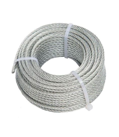 Cable de Acero Galvanizado 7x19 0 de Ø 8MM Cables de Acero