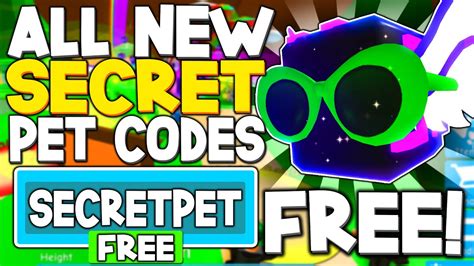 All New Secret Pet Codes In Bubble Gum Simulator Roblox Codes Youtube