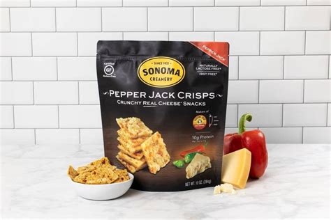 Sonoma Creamery Cheese Crisps - Pepper Jack | Graze Charcuterie Co