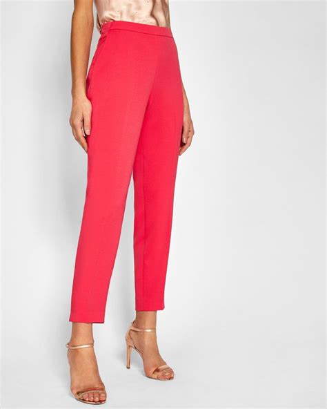 Tailored Ankle Grazer Trousers Ted Baker Designer Outfits Woman