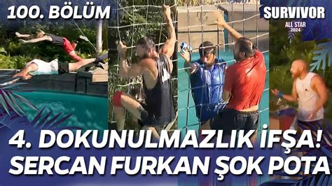 SURVIVOR 4 DOKUNULMAZLIK İFŞA OLDU SERCAN FURKAN ŞOK POTA ALL STAR