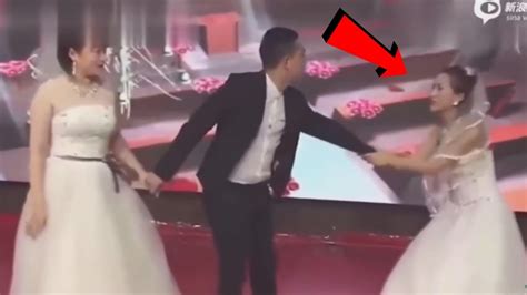 Groom Caught Cheating When Ex Crashes Wedding Youtube