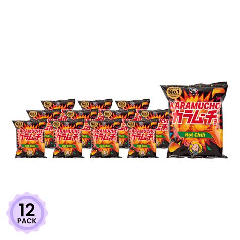 Get Koikeya Karamucho Potato Chips Hot Chili G Pack Delivered Weee Asian Market