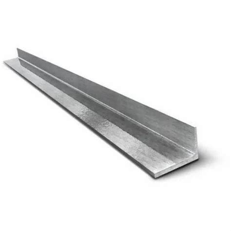 Thickness 2 5mm L Shaped Mild Steel Angle For Construction At Rs 60