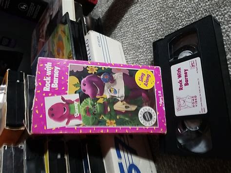 Barney Friends Rock With Barney VHS 1990 Grelly USA